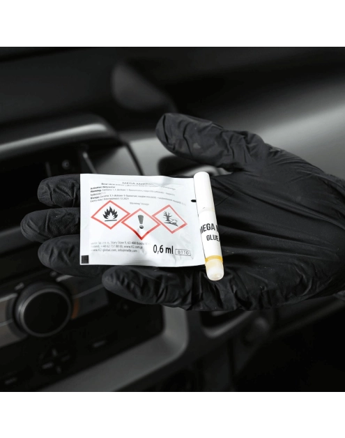 Zdjęcie: Dwuskładnikowy klej do lusterka wstecznego 6 ml K2