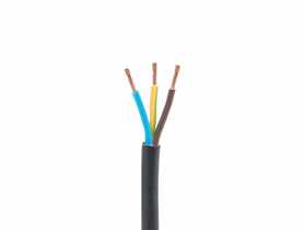 Przewód elektryczny OWY 3x1,5 czarny (szpula 250) MERCOR