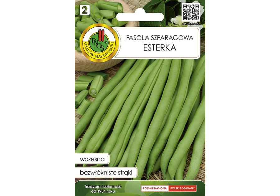 Zdjęcie: Fasola szparagowa zielona Karłowa Esterka 20 g PNOS