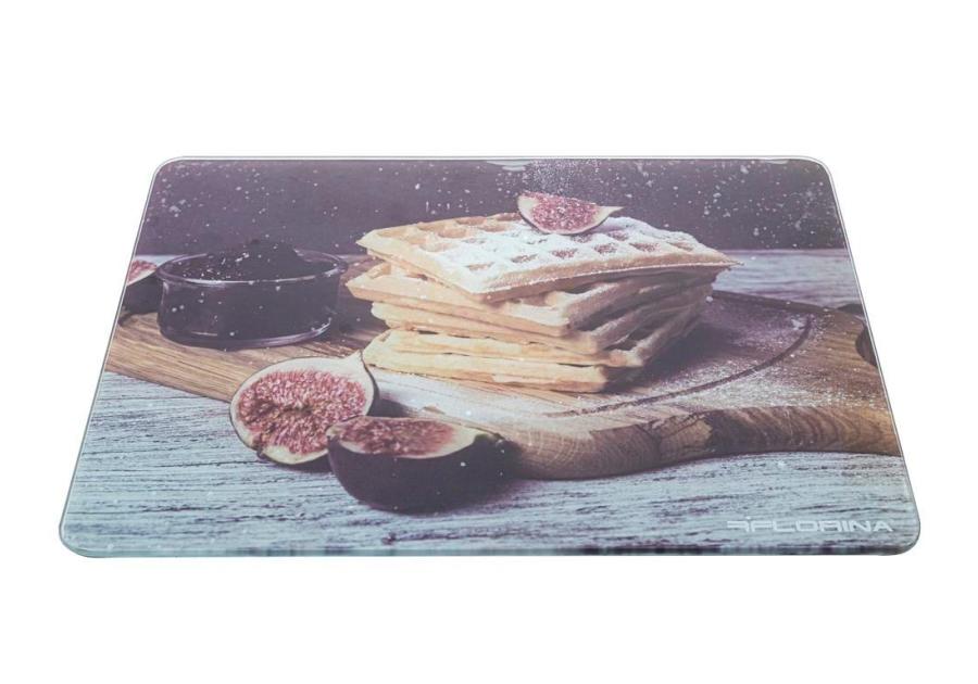 Zdjęcie: Deska kuchenna Waffle 30x40x0,4 cm szklana duża FLORINA