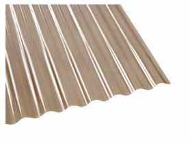 Płyta PVC sinus brązowa dymna GUTTA