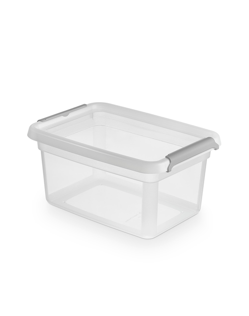 Zdjęcie: Pojemnik z pokrywką i klipsami 14x19x9 cm 1,5 L (2242) Basestore ORPLAST