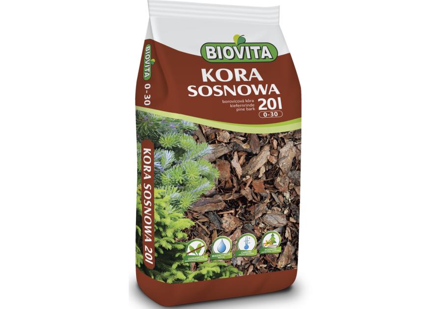 Zdjęcie: Kora mielona 0-30 mm - 20 L BIOVITA