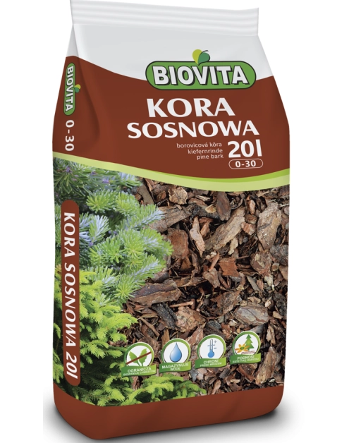 Zdjęcie: Kora mielona 0-30 mm - 20 L BIOVITA