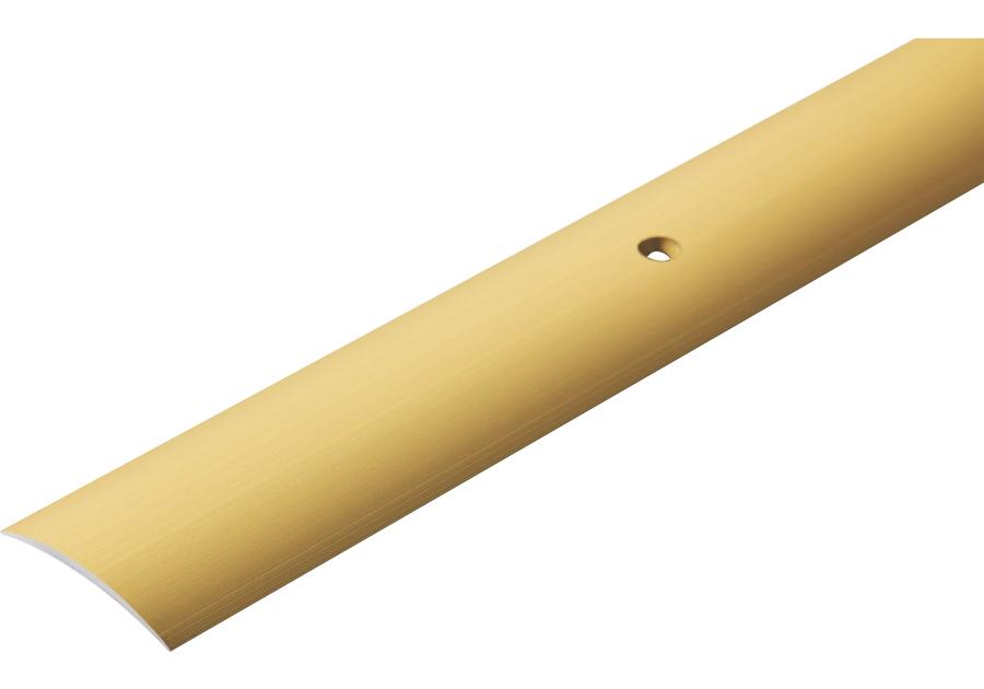 Zdjęcie: Listwa ochronna owalna szeroka 40 mm AL LPOS - 0,9 m złota CEZAR