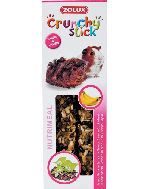 Zdjęcie: Kolba Crunchy Stick dla kawii domowej banan, kasza gryczana 115 g ZOLUX