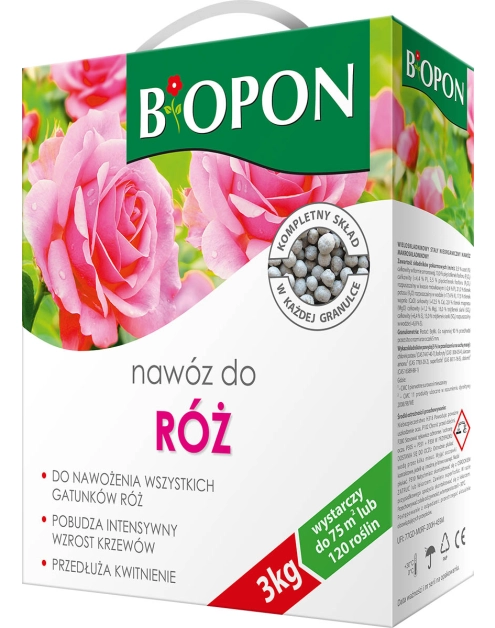 Zdjęcie: Nawóz do róż 3 kg BOPON