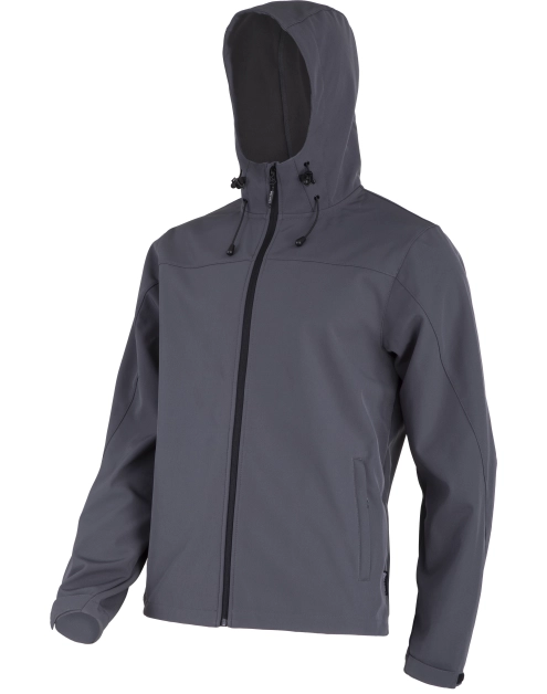 Zdjęcie: Kurtka softshell z kapturem szara, M, CE, LAHTI PRO