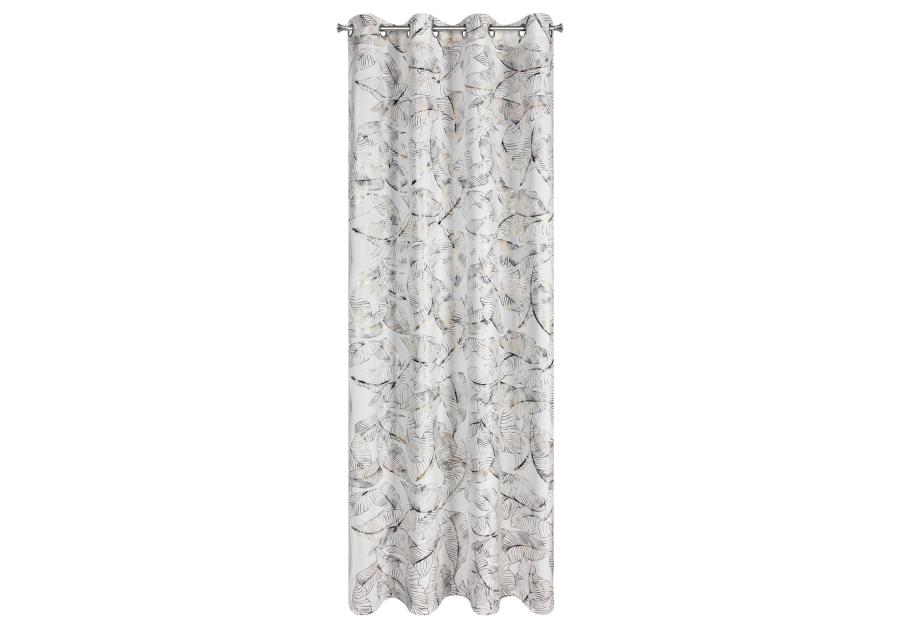 Zdjęcie: Zasłona gotowa Odeta 135x250 cm biały EUROFIRANY