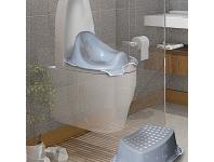 Zdjęcie: Nakładka sedesowa Ewa stars  z funkcją antypoślizgową szary KEEEPER