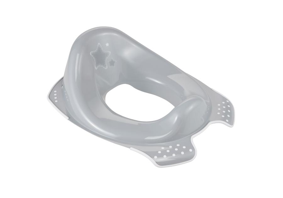 Zdjęcie: Nakładka sedesowa Ewa stars  z funkcją antypoślizgową szary KEEEPER