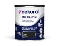Zdjęcie: Farba do metalu Multimetal czarna 0,65 L DEKORAL