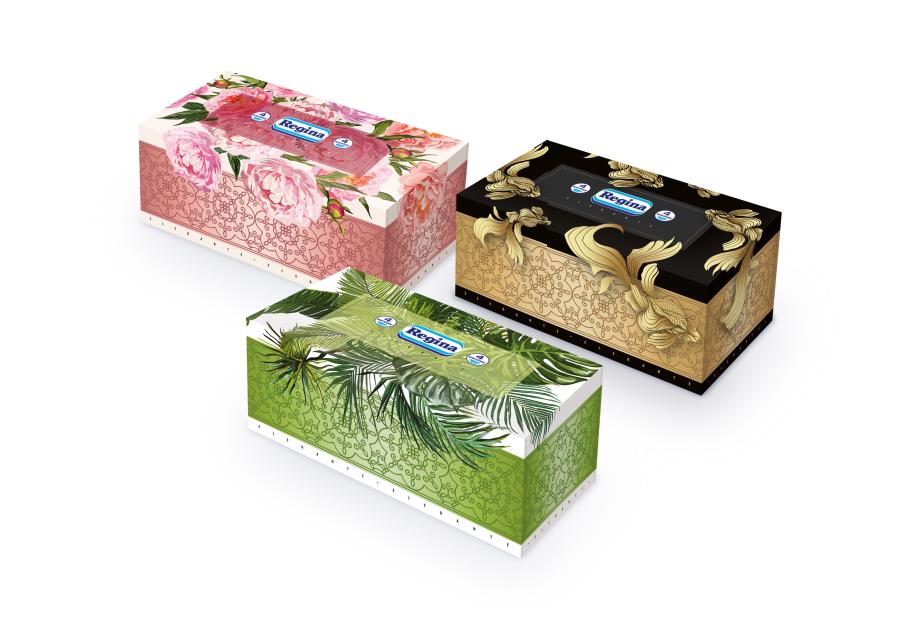 Zdjęcie: Chusteczki kosmetyczne Elegante 96 sztuk REGINA