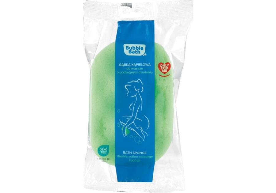 Zdjęcie: Gąbka kąpielowa do masażu o podwójnym działaniu BUBBLE BATH