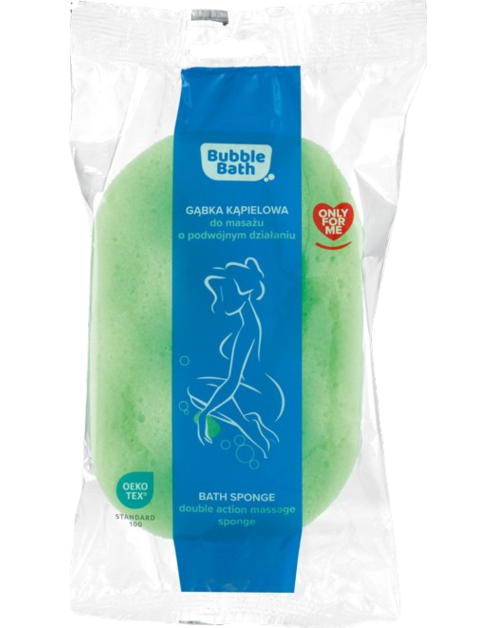 Zdjęcie: Gąbka kąpielowa do masażu o podwójnym działaniu BUBBLE BATH