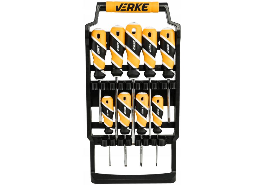 Zdjęcie: Zestaw wkrętaków 9-elementowy S2 VERKE PREMIUM