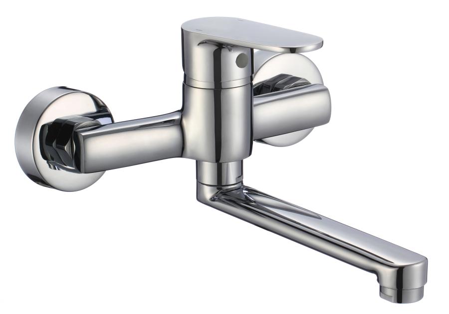 Zdjęcie: Bateria umywalkowa Nero ścienna HYDROLAND