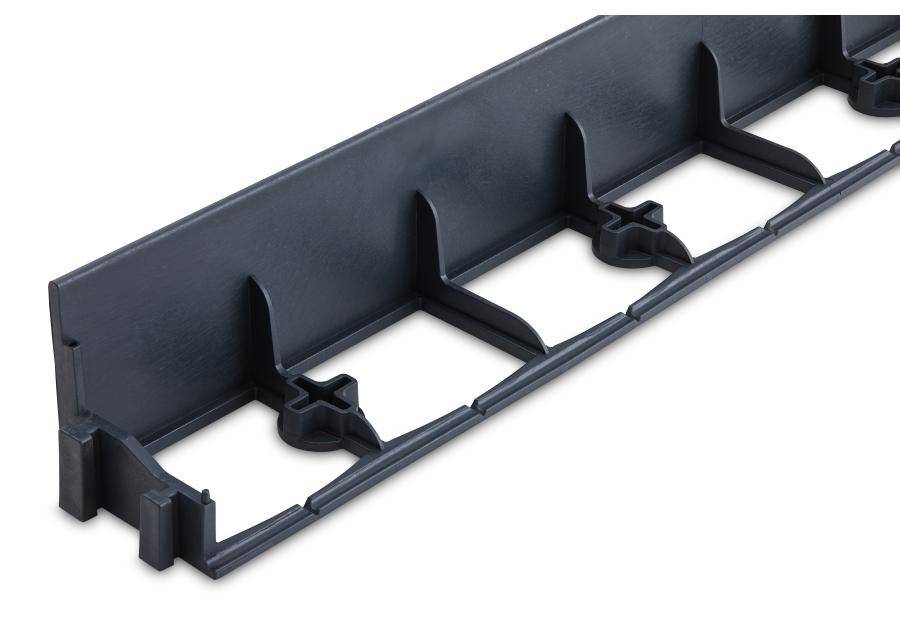 Zdjęcie: Zestaw 4 borderów w komplecie Interbord Flexi 45 (4), 1x0,04m, czarny NORTENE
