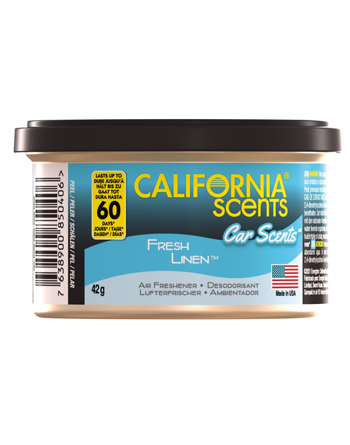 Zdjęcie: Puszka zapachowa Fresh Linen 42 g CALIFORNIA SCENTS