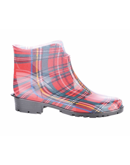 Zdjęcie: Kalosze damskie Elke 931 rozmiar 41 kratka czerwone LEMIGO