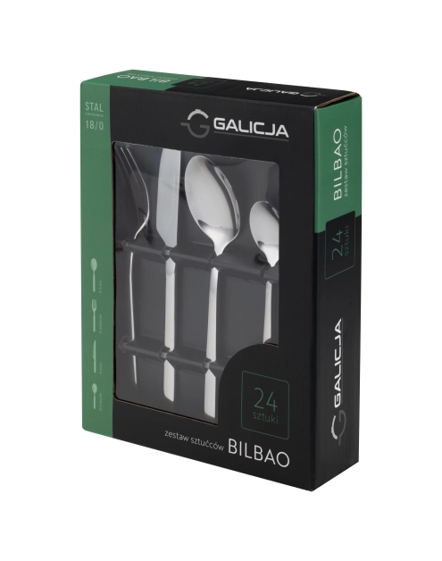 Zdjęcie: Zestaw sztućców Bilbao 24 elementy 39028 GALICJA