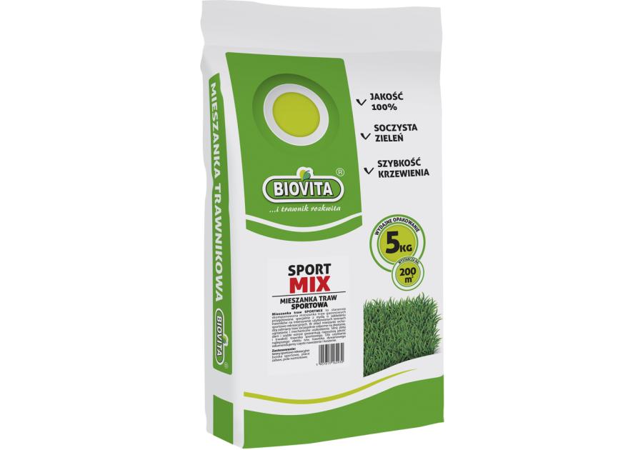Zdjęcie: Mieszanka nasion traw sportmix 5 kg BIOVITA