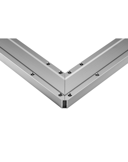 Zdjęcie: Kątownica anoda bez wskaźników ze wzmocnieniem i ściętym narożnikiem 60x120 cm PRO