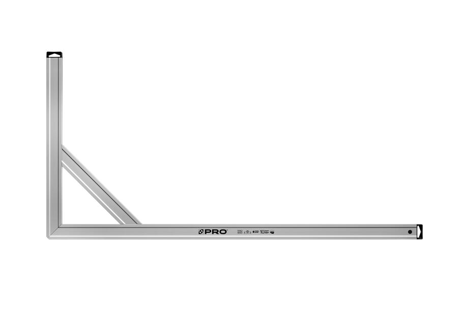Zdjęcie: Kątownica anoda bez wskaźników ze wzmocnieniem i ściętym narożnikiem 60x120 cm PRO