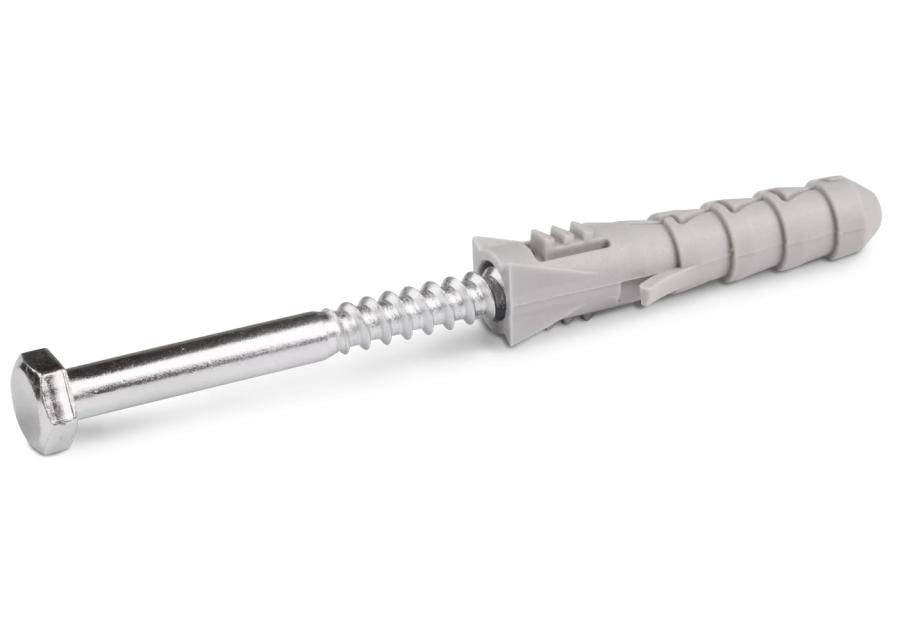 Zdjęcie: Kołek rozporowy FIX 10x50 mm z wkrętem z łbem sześciokątnym 6,0x60 mm 25 szt. KOELNER