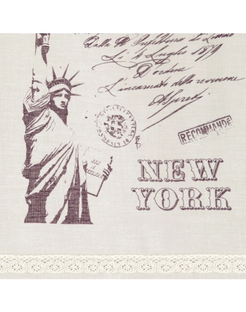 Zdjęcie: Zasłona City 3, 140x250 cm na przelotkach EUROFIRANY