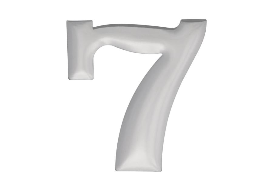 Zdjęcie: Cyfra 7 aluminiowa, chrom 37 mm METRO