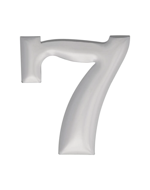 Zdjęcie: Cyfra 7 aluminiowa, chrom 37 mm METRO