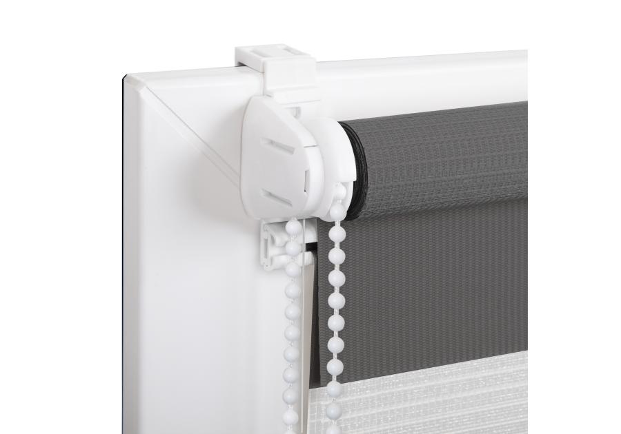 Zdjęcie: Roleta Mini D/N Clear 106x140 stal MARDOM
