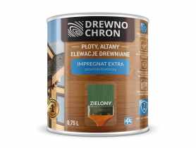 Impregnat do drewna Extra zielony 0,75 L DREWNOCHRON