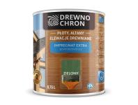 Zdjęcie: Impregnat do drewna Extra zielony 0,75 L DREWNOCHRON