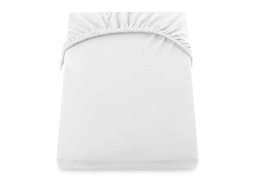 Zdjęcie: Prześcieradło Amber biały 80-90x200+30 cm DECOKING