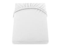 Zdjęcie: Prześcieradło Amber biały 80-90x200+30 cm DECOKING
