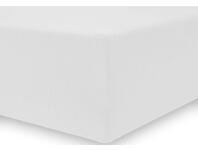 Zdjęcie: Prześcieradło Amber biały 80-90x200+30 cm DECOKING
