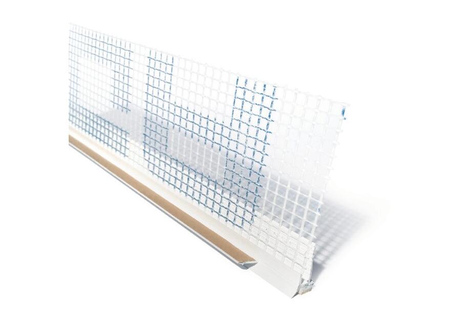 Zdjęcie: Listwa okienna PCV 10 cm - 2,5 m GLP 25 szt. GLOBPLAST