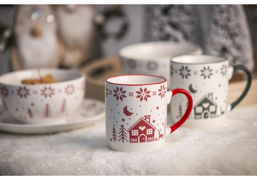 Zdjęcie: Kubek Grenlandia 450 ml bordowy ALTOM DESIGN