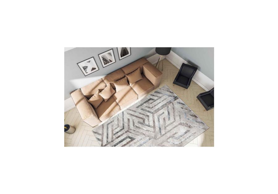 Zdjęcie: Dywan Grece 80x150 cm geometria beżowy MULTI-DECOR