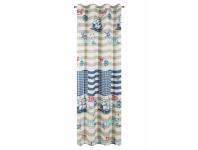 Zdjęcie: Zasłona Noreen 140x250 cm multikolor na przelotkach EUROFIRANY