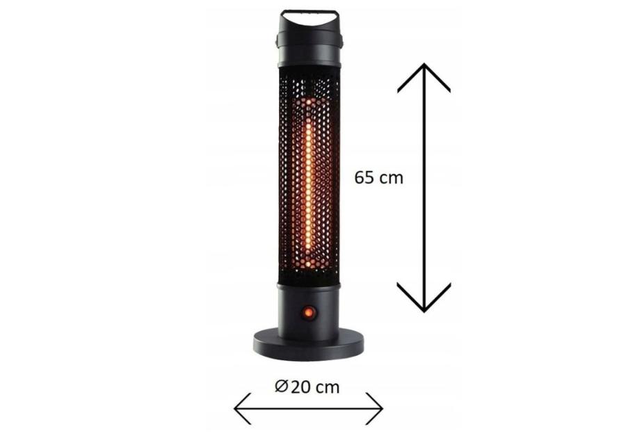Zdjęcie: Promiennik Neptun panel grzewczy stojący IR 800 W 4IQ