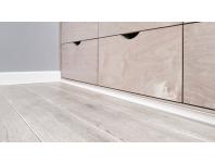 Zdjęcie: Listwa MDF ćwierćwałek "scotia" 12x12 mm 2,2 m okleina półmat biały RAL 9003 CEZAR