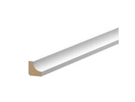 Zdjęcie: Listwa MDF ćwierćwałek "scotia" 12x12 mm 2,2 m okleina półmat biały RAL 9003 CEZAR