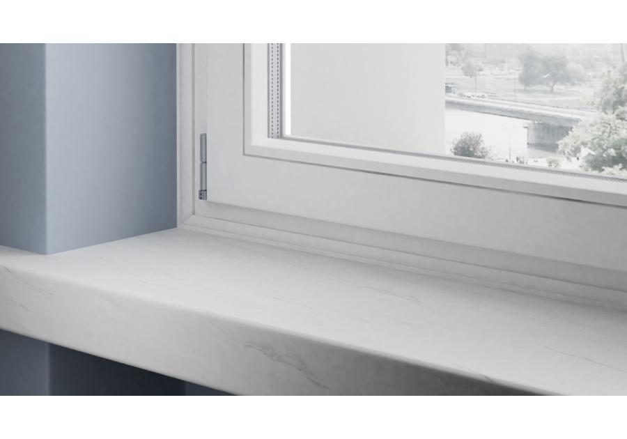 Zdjęcie: Listwa MDF ćwierćwałek "scotia" 12x12 mm 2,2 m okleina półmat biały RAL 9003 CEZAR