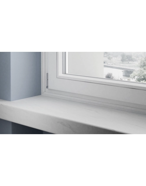 Zdjęcie: Listwa MDF ćwierćwałek "scotia" 12x12 mm 2,2 m okleina półmat biały RAL 9003 CEZAR