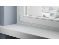 Zdjęcie: Listwa MDF ćwierćwałek "scotia" 12x12 mm 2,2 m okleina półmat biały RAL 9003 CEZAR