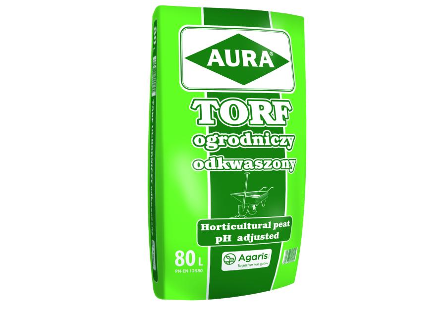 Zdjęcie: Torf ogrodniczy odkwaszony Aura 80 L AGARIS
