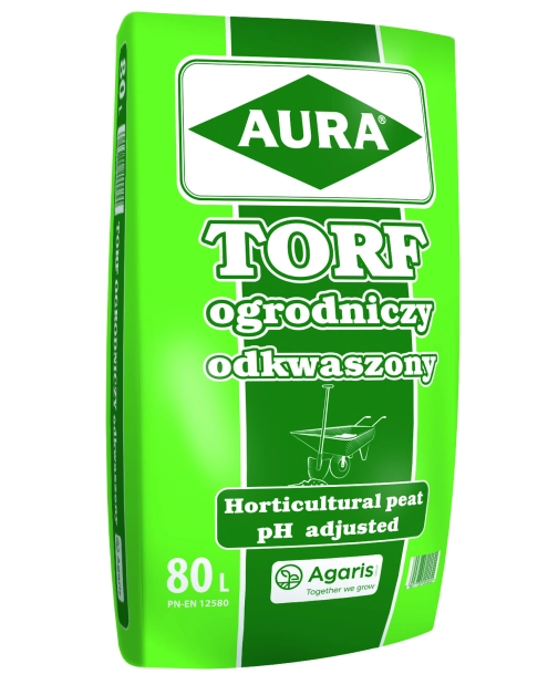 Zdjęcie: Torf ogrodniczy odkwaszony Aura 80 L AGARIS